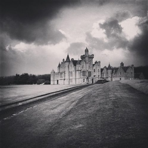 Behind the shoot | Balfour Castle