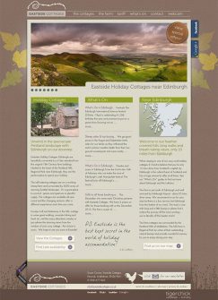 Eastside Cottages website
