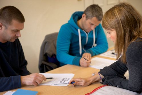 Photography of the English classes