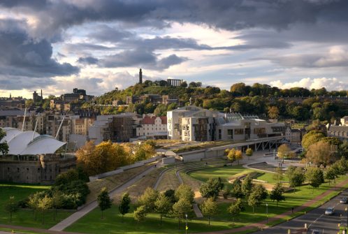 Photography of Edinburgh for the website