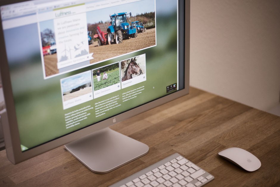 Rural business - farm web design