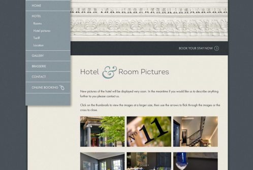 Hotel gallery page